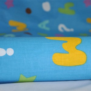 cvc cartoon fabric for bedding set