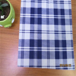 yarn dyed plaid fabric