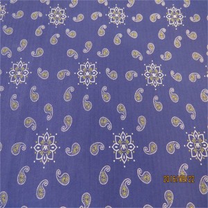 Printed Cotton Spandex Fabric