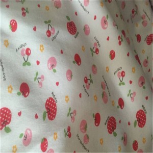 Printing Woven Carded Flannel Fabric