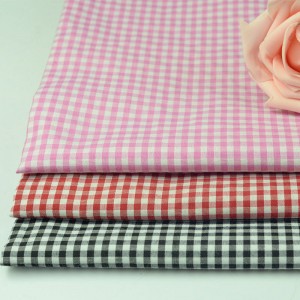 100% cotton yarn dyed shirting fabric