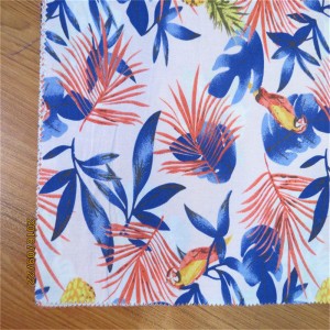 Printed Cotton Spandex Fabric