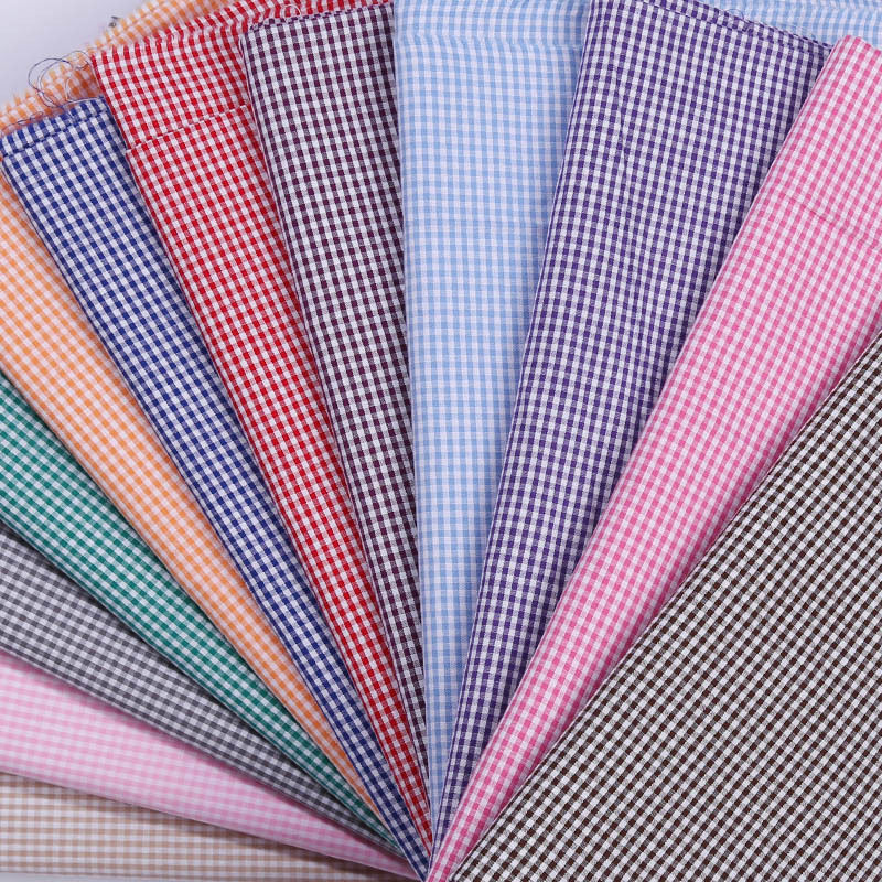 Chinese Professional Tc 65/35 21*21 70*56 Plain Fabric -
 yarn dyed cotton fabric – Pengtong